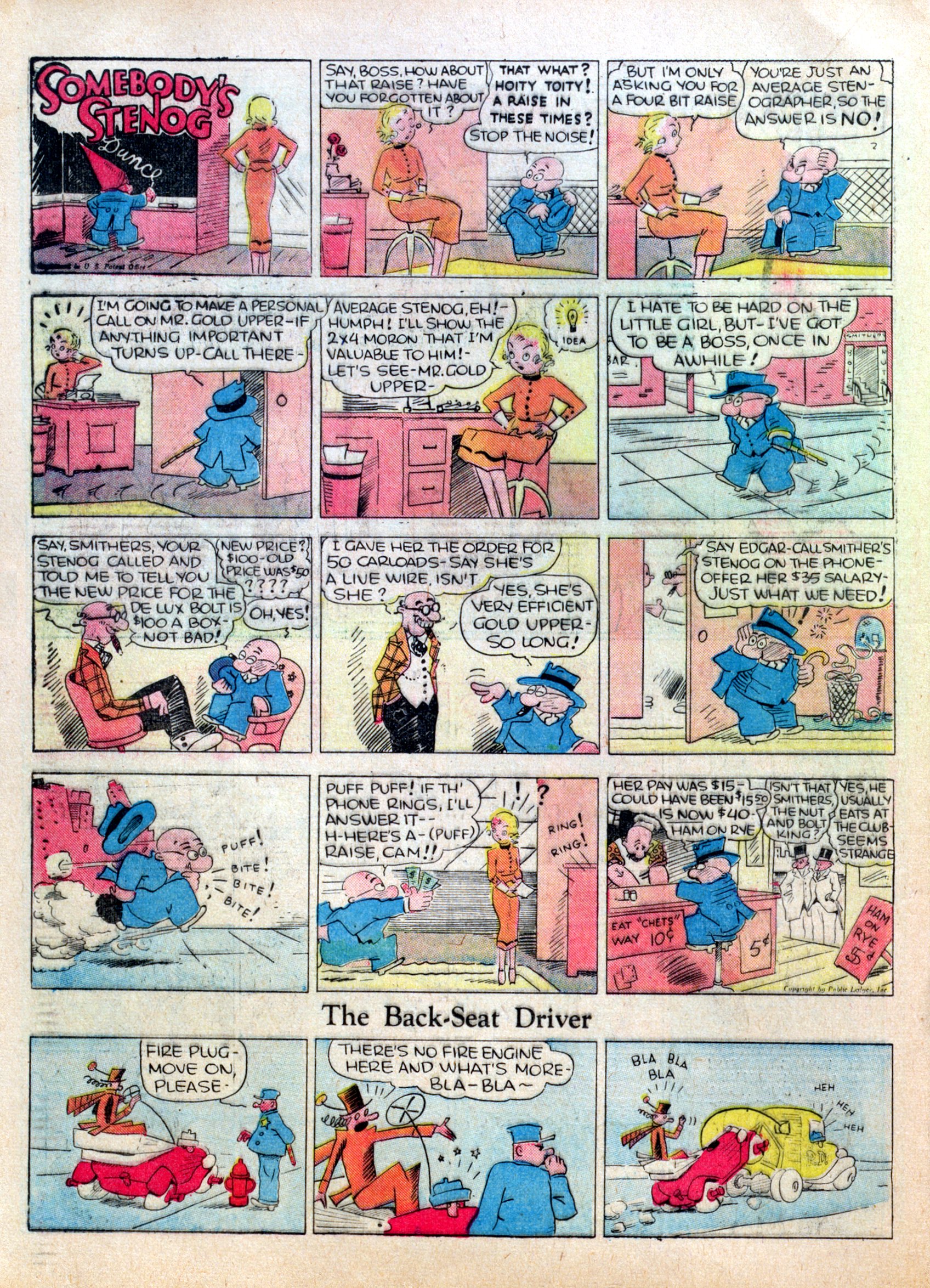 Read online Famous Funnies comic -  Issue #19 - 36