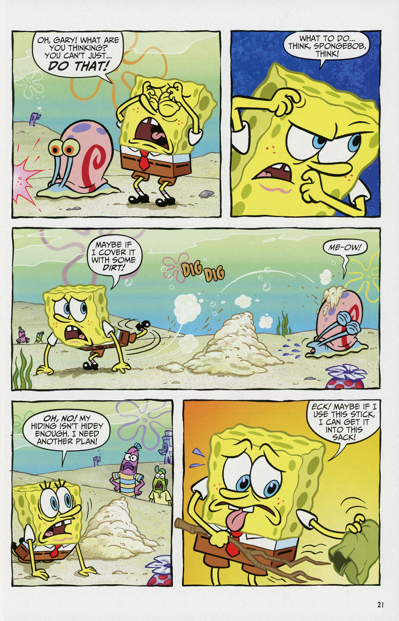 Read online SpongeBob Comics comic -  Issue #17 - 22