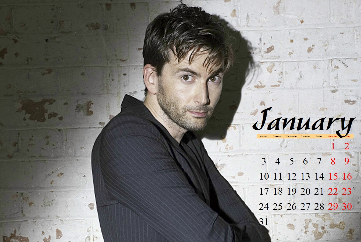 David Tennant Calendar