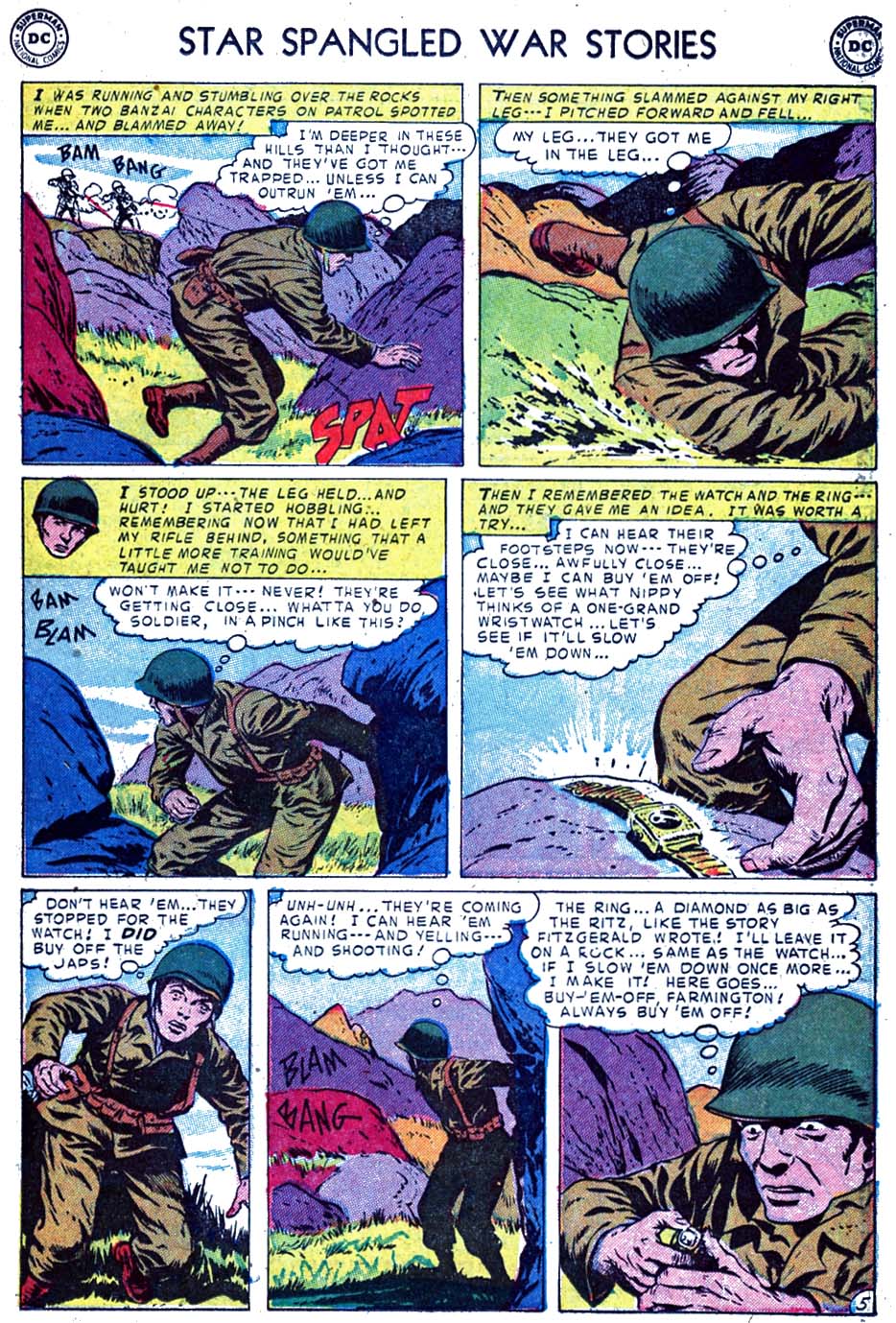 Read online Star Spangled War Stories (1952) comic -  Issue #4 - 15