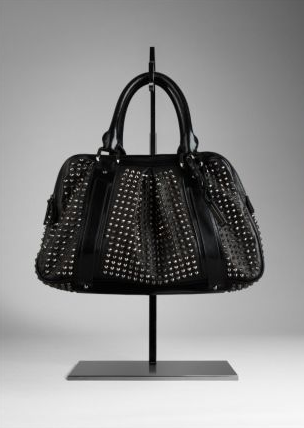 Celebrate Handbags: Emma Watson + Burberry Large Studded Leather Tote