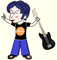 Mono chibi saludando a la banda