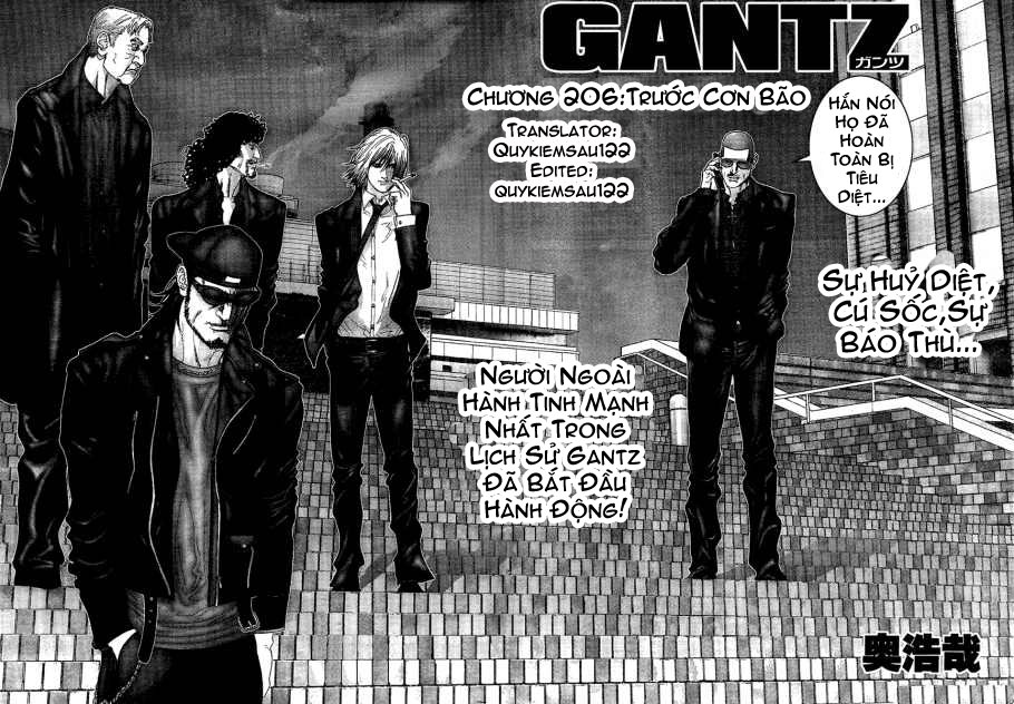 Gantz chap 206