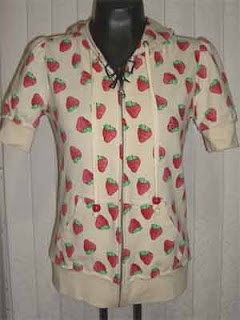 Forever 21 strawberry hoodie