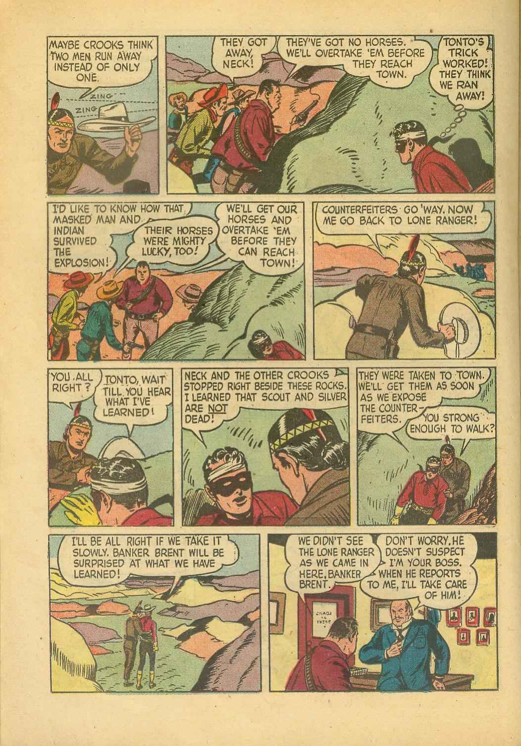 Read online The Lone Ranger (1948) comic -  Issue #25 - 34