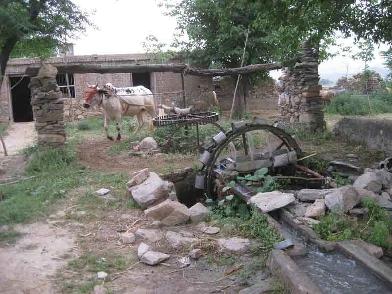 Persian Water WheelOld Irrigation System Nature, Cultural, and