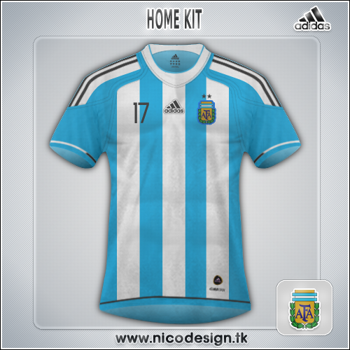 Karako Design ·-: Camiseta de la Selección Argentina