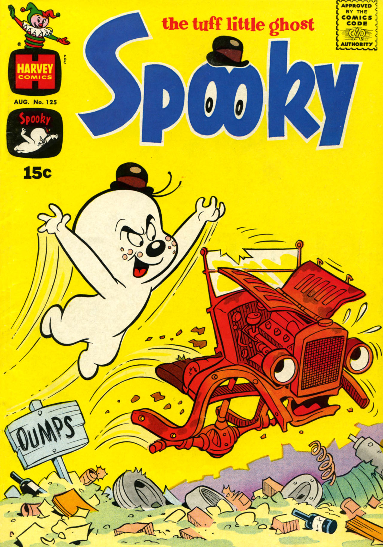 Read online Spooky comic -  Issue #125 - 1