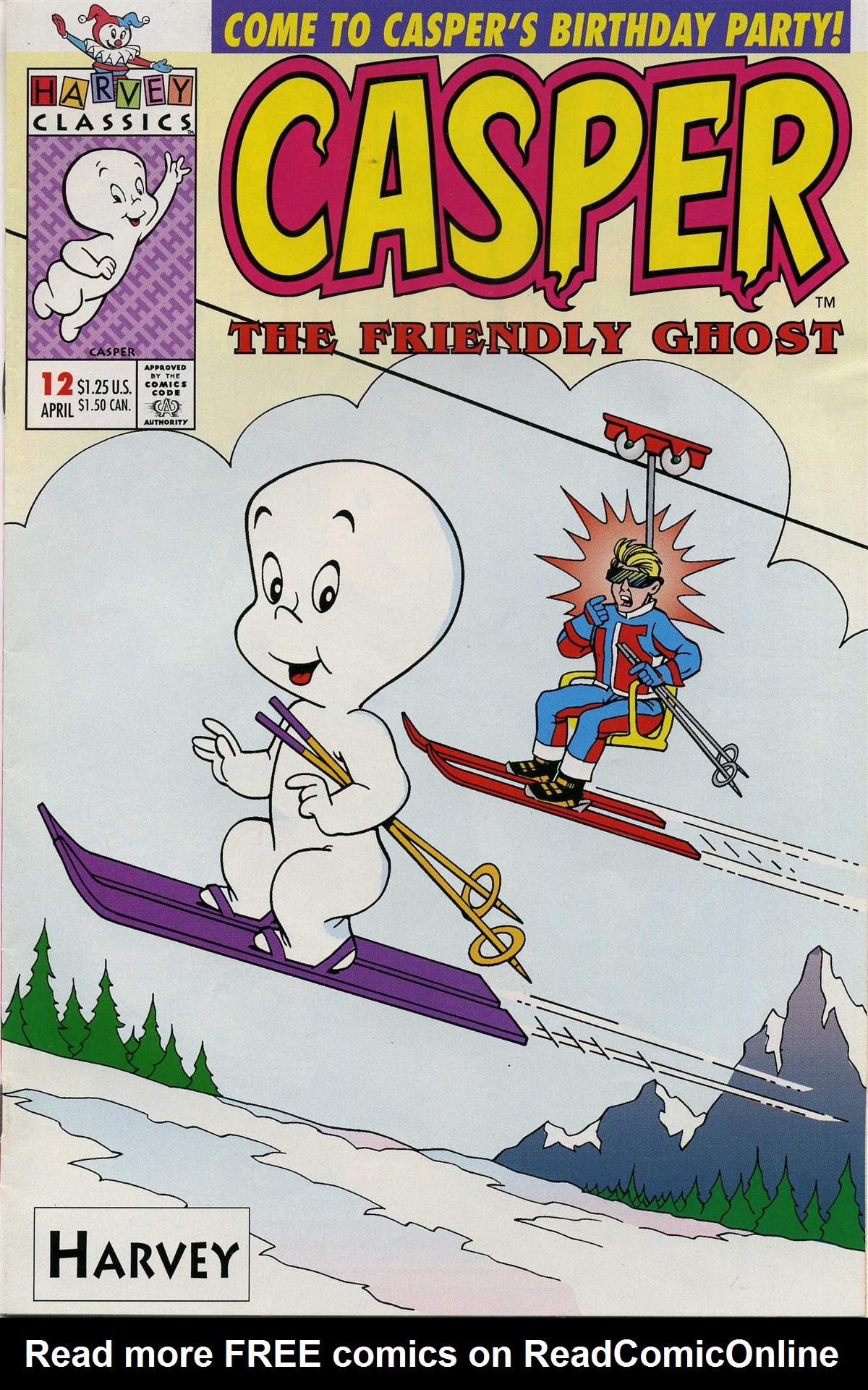 Read online Casper the Friendly Ghost (1991) comic -  Issue #12 - 1