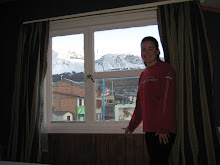 The view from our room in Ushuaia