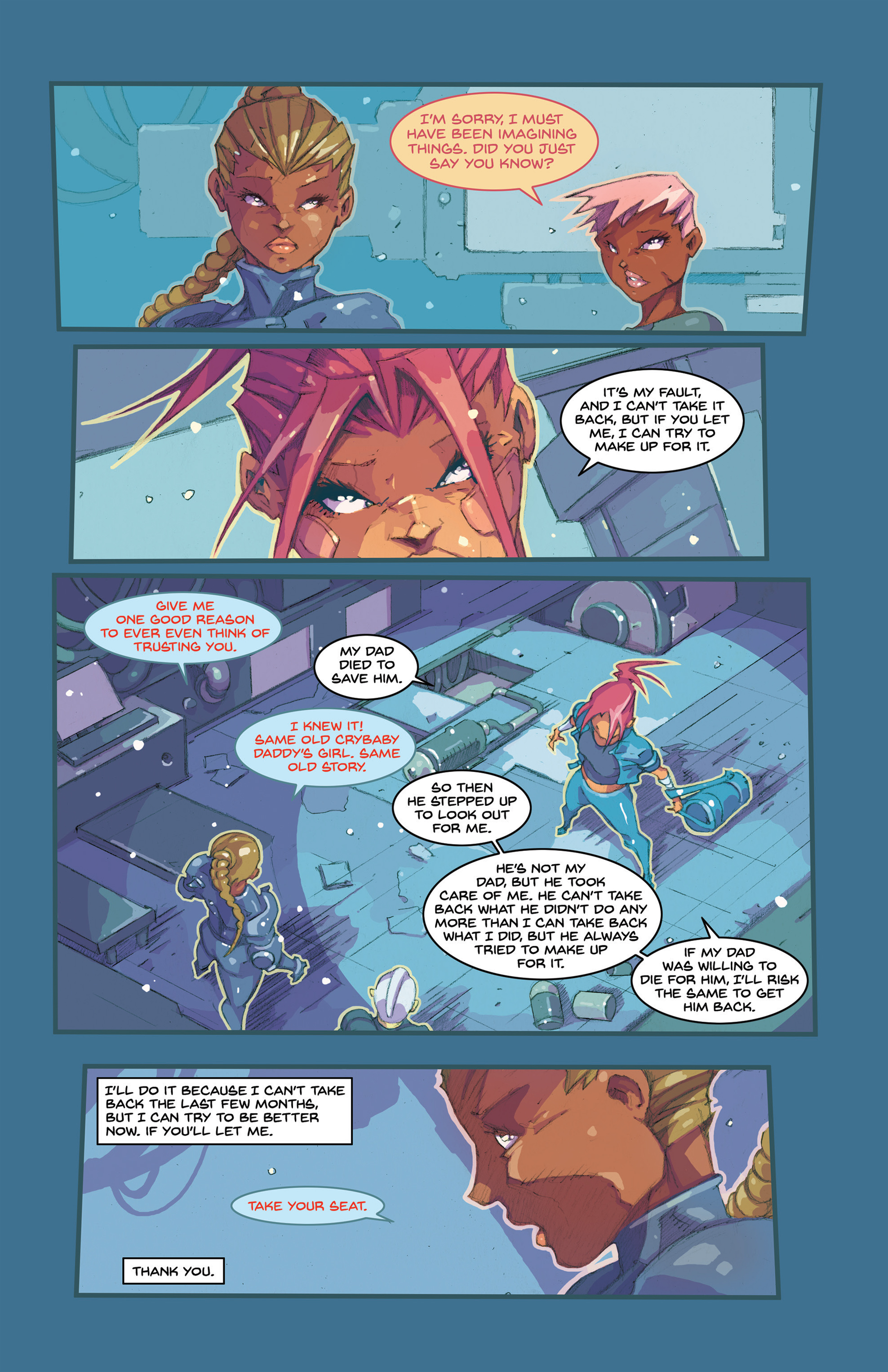 Read online Offworld comic -  Issue #5 - 6