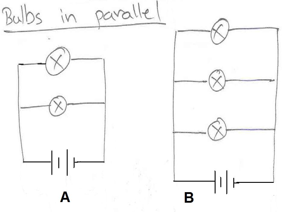 Circuit Diagram With Two Bulbs