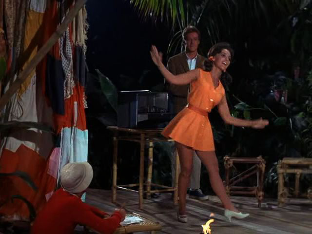 Stuck Damsel Fan: Gilligan's Island - Mary Ann Steps In Glue - Veooooohhh!