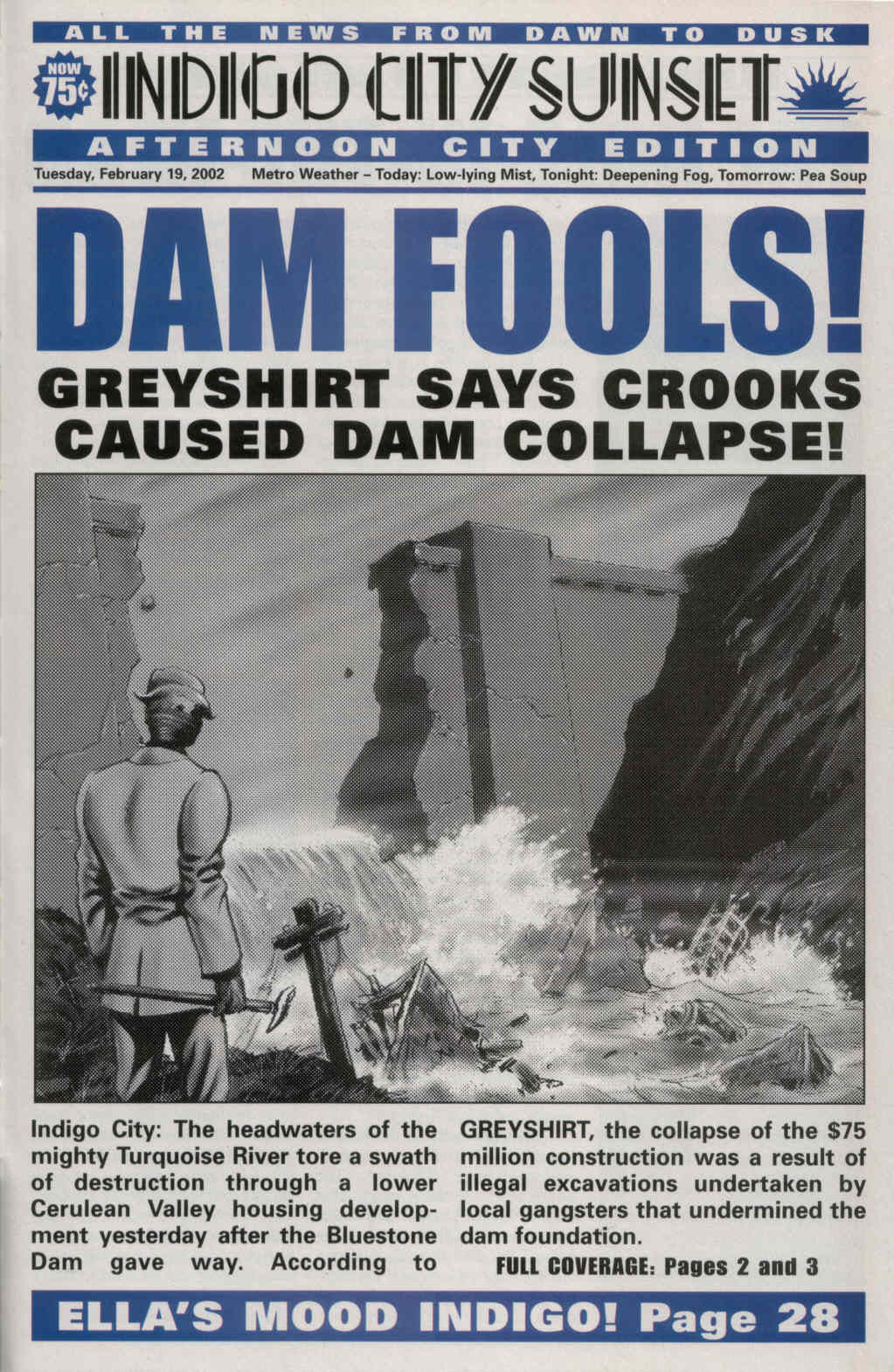 Read online Greyshirt: Indigo Sunset comic -  Issue #4 - 21