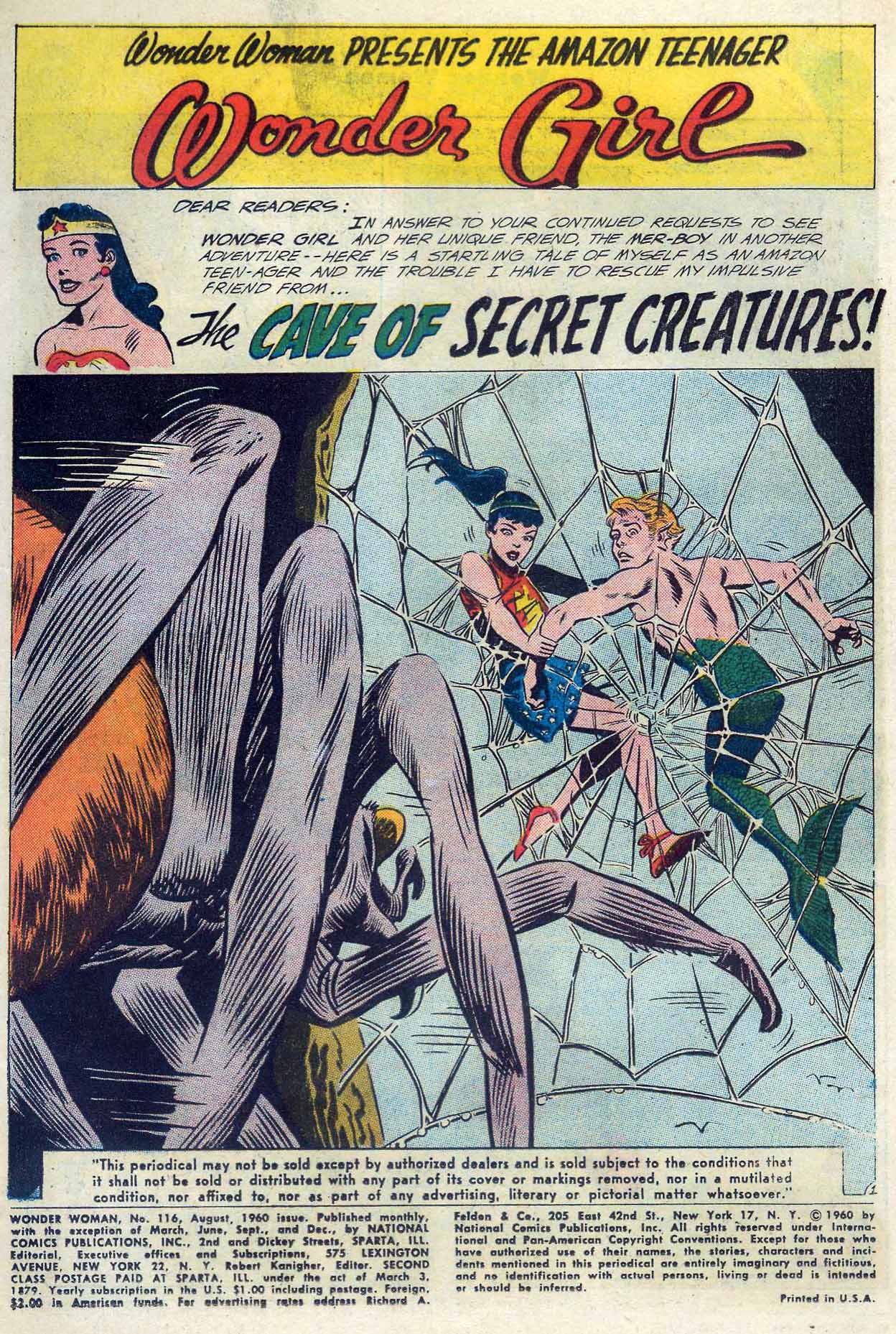 Read online Wonder Woman (1942) comic -  Issue #116 - 3
