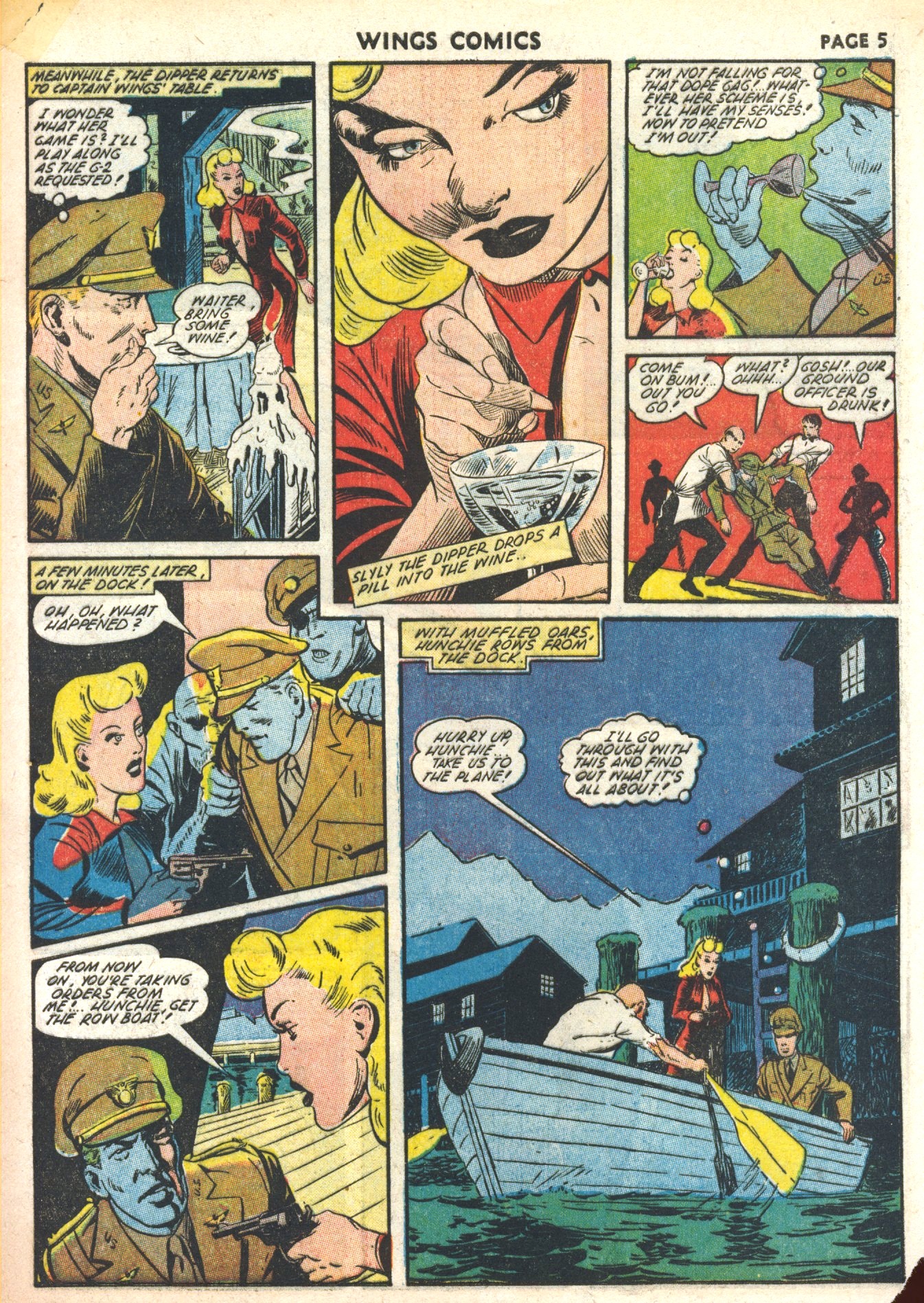 Read online Wings Comics comic -  Issue #30 - 7
