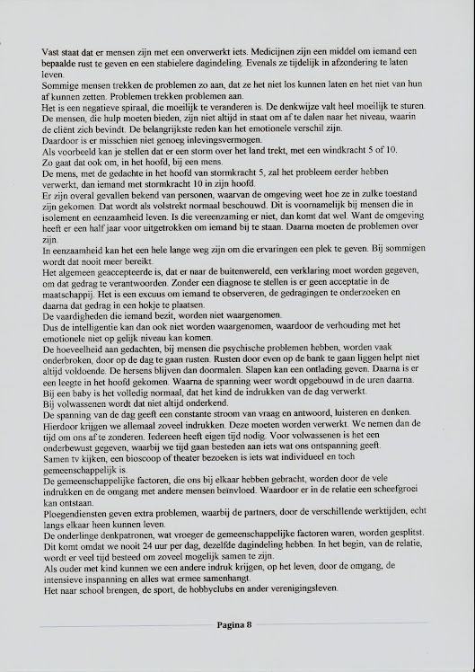 Ons denken en handelen blz 8