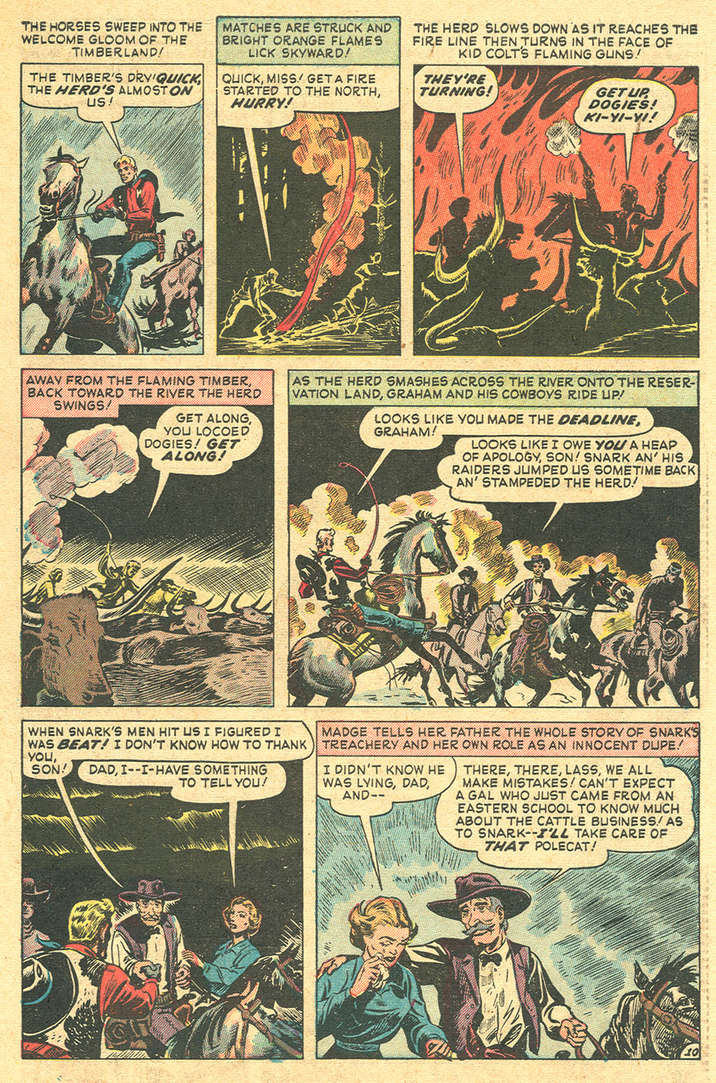 Read online Kid Colt Outlaw comic -  Issue #4 - 12