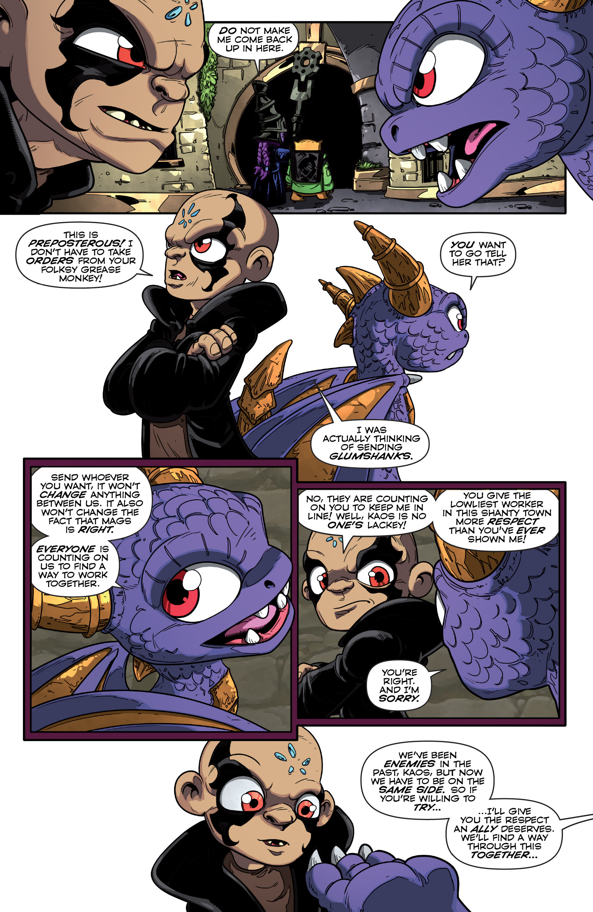 Read online Skylanders Superchargers comic -  Issue #2 - 10