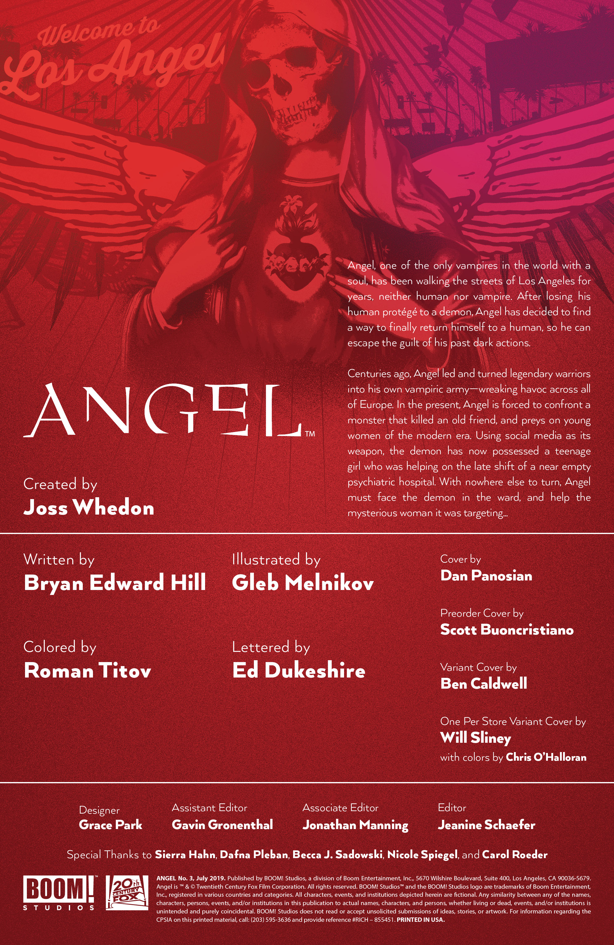 Read online Angel (2019) comic -  Issue #3 - 2