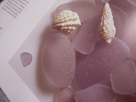 My Piece of Mauve Seaglass (left)