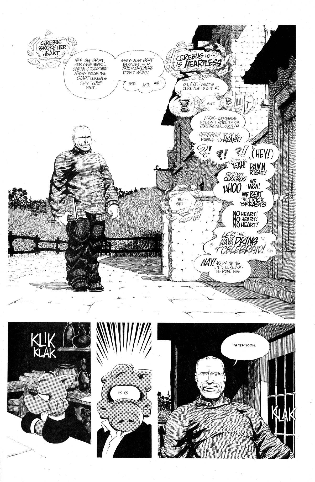 Read online Cerebus comic -  Issue #219 - 18