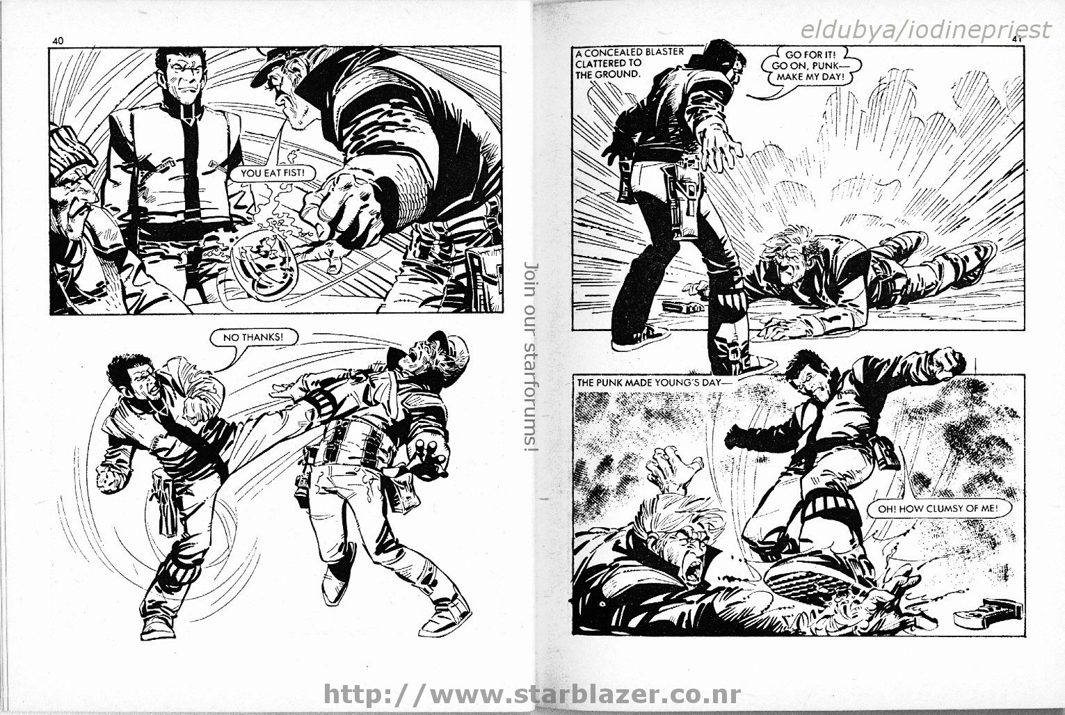 Read online Starblazer comic -  Issue #165 - 22