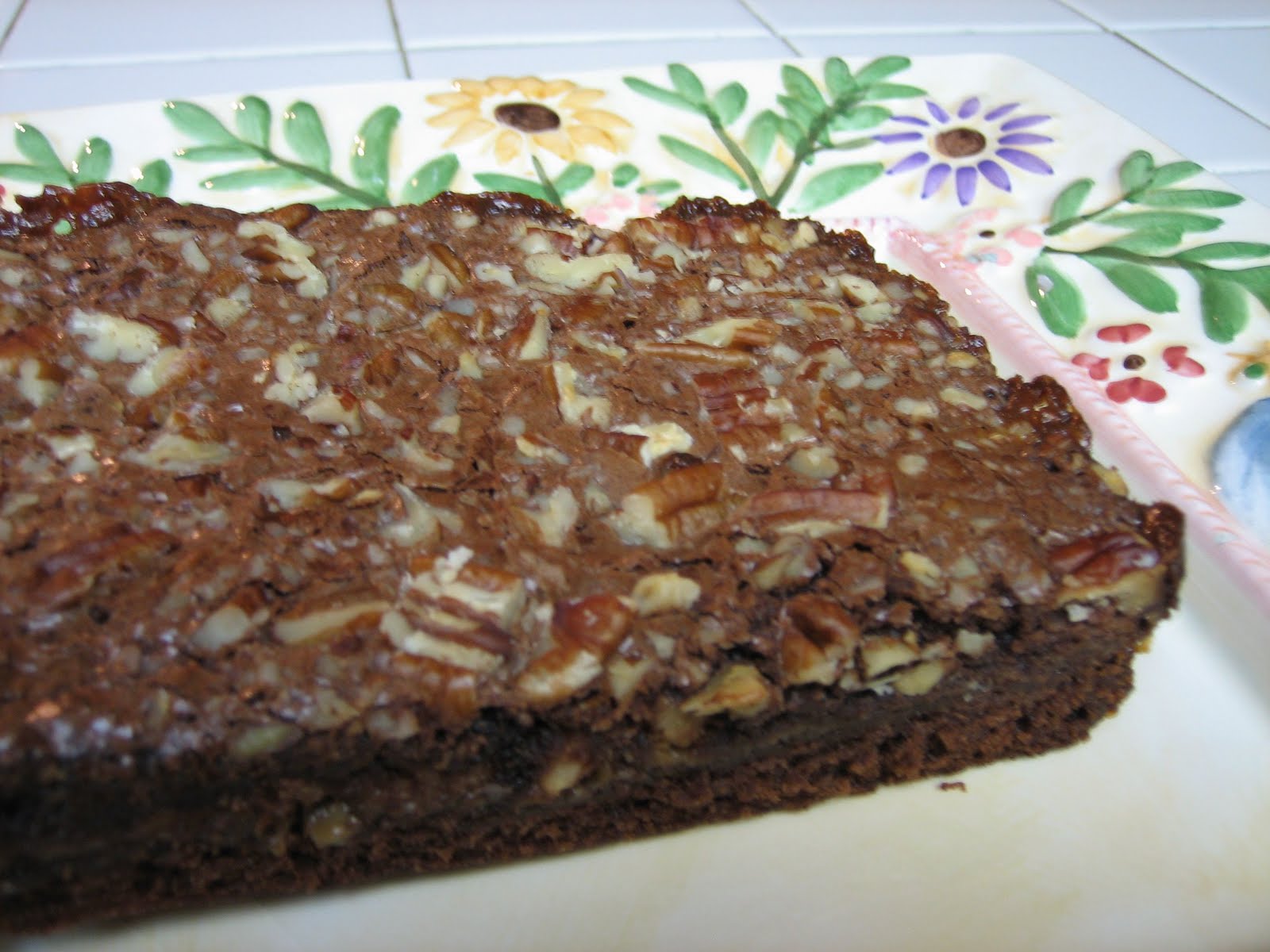 Stirring It Up With Pam Easy Caramel Pecan Brownies