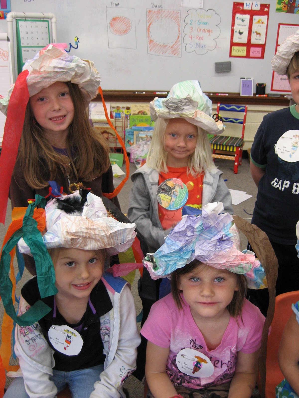 Mrs. Creswell's Kindergarten: HATS!