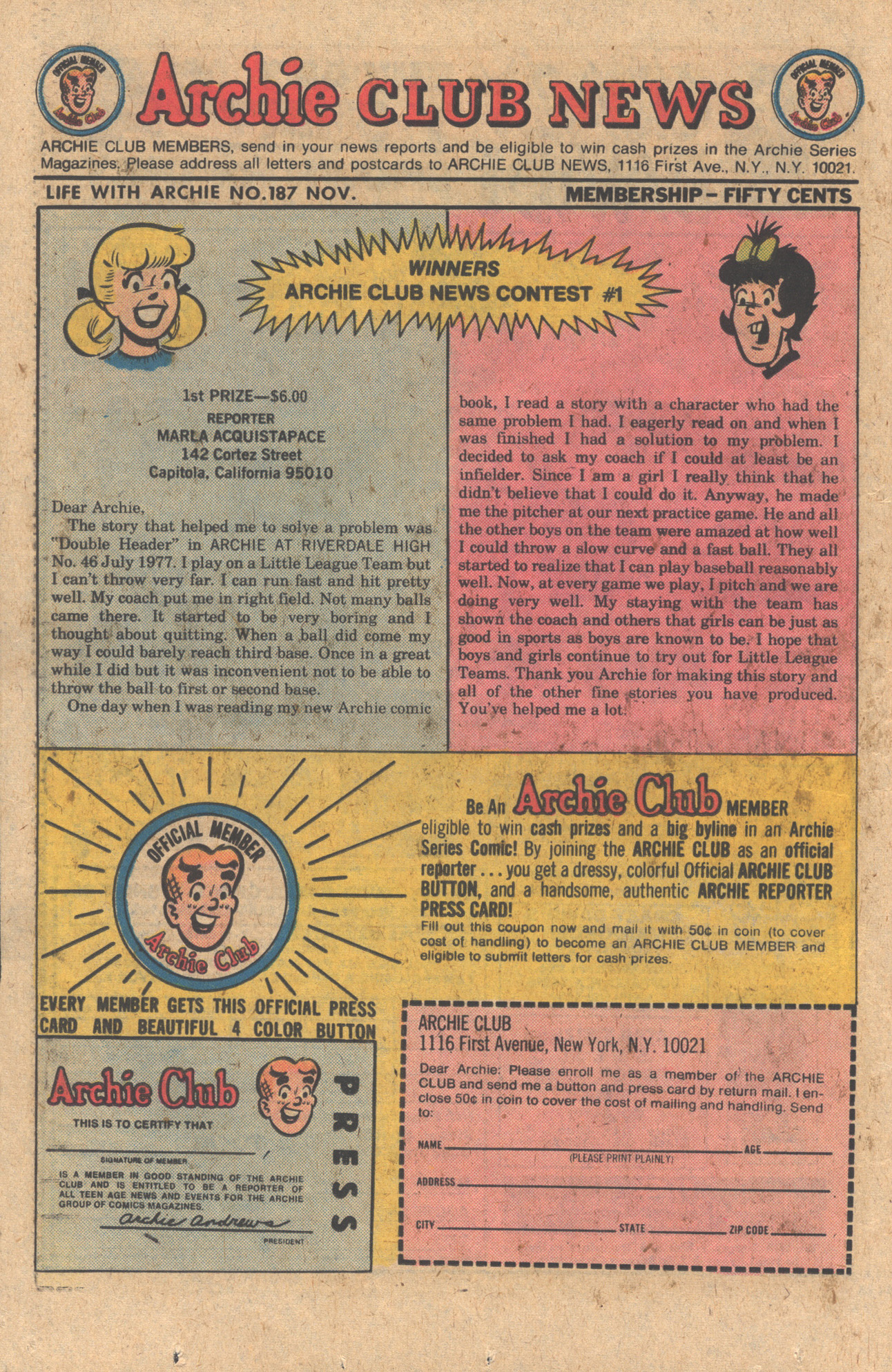 Read online Life With Archie (1958) comic -  Issue #187 - 26