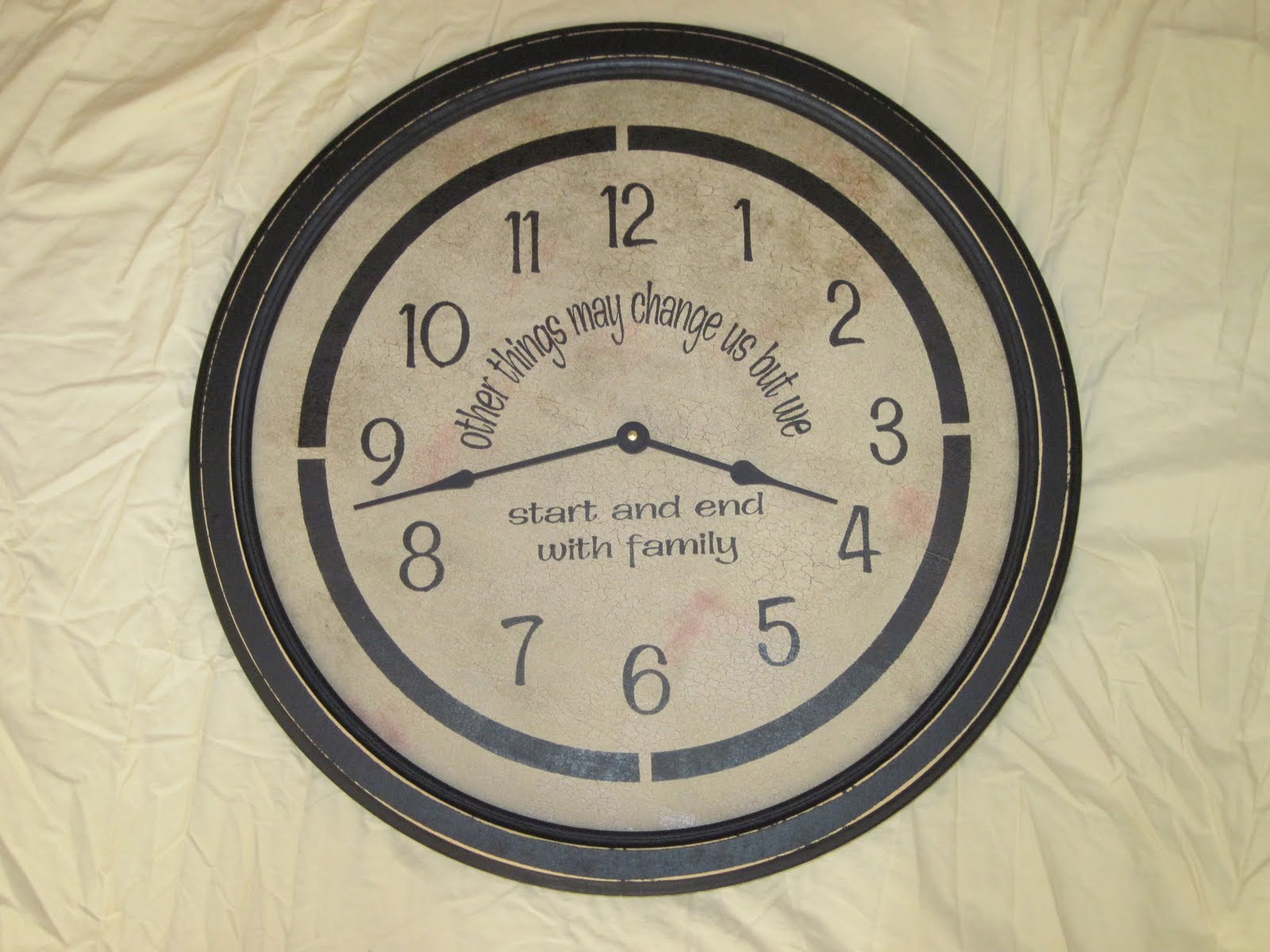 The Clock Lady 22" and 23" clocks