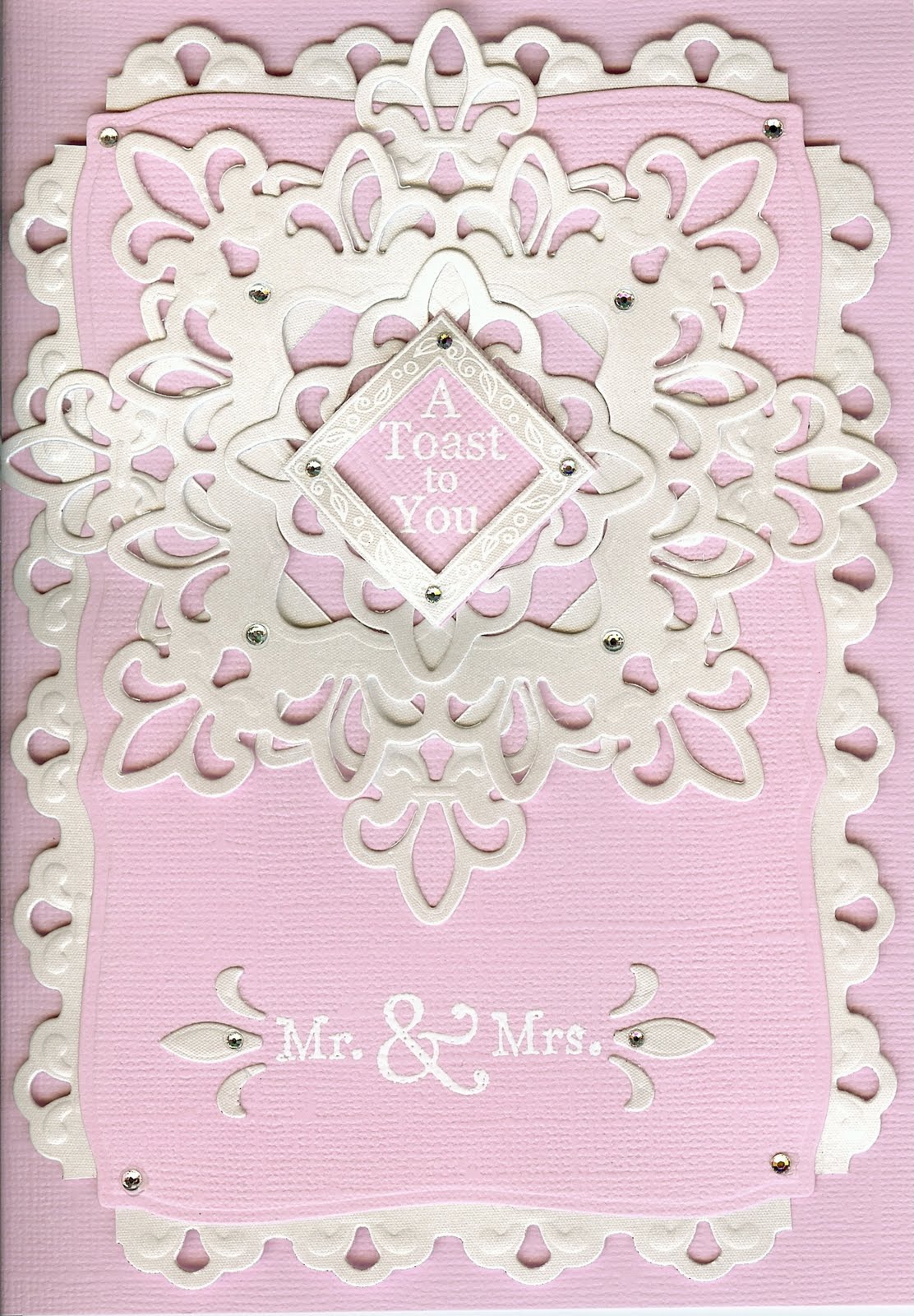 A Peek Inside The Creative Corner Wedding Card