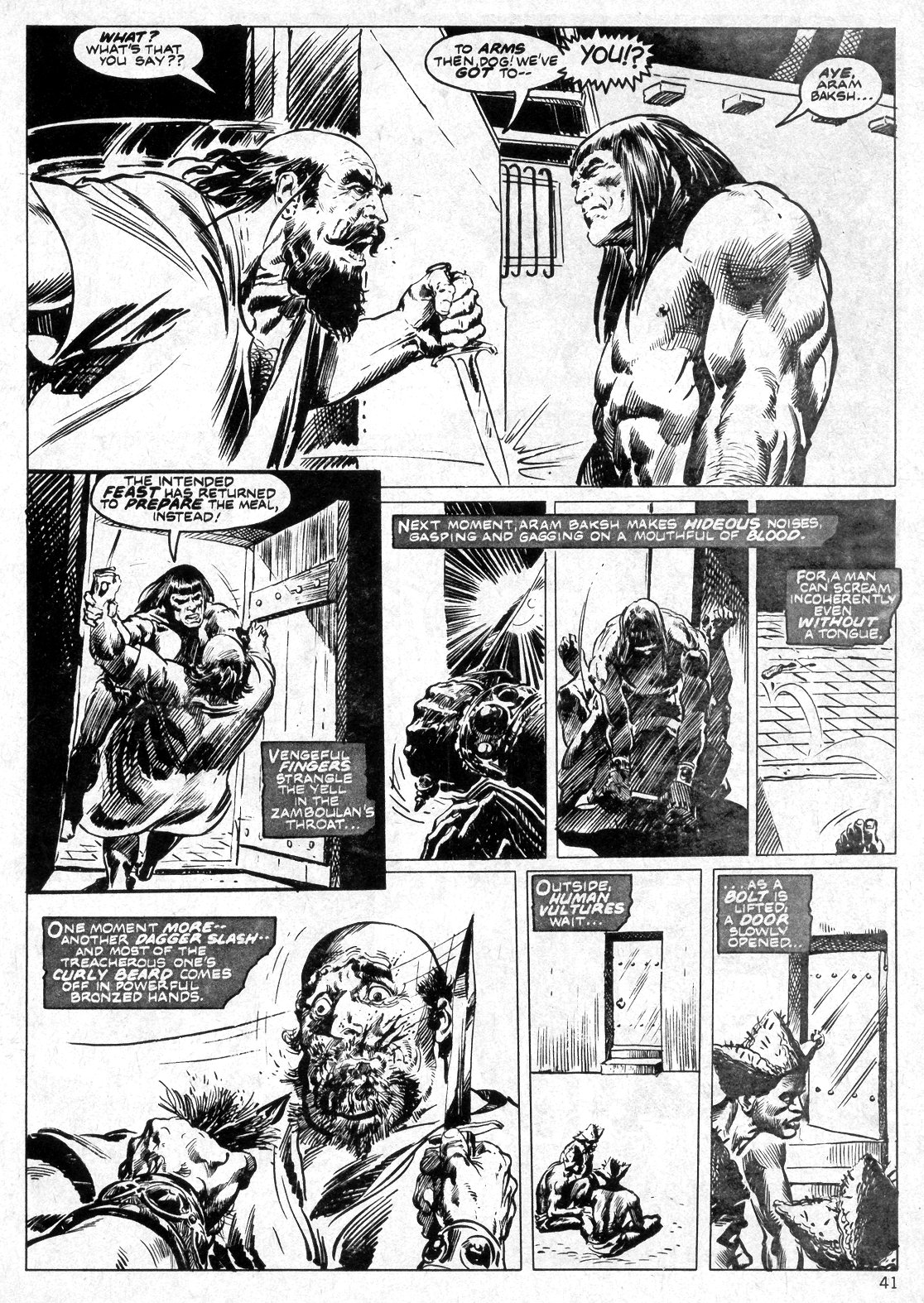 Read online The Savage Sword Of Conan comic -  Issue #14 - 41