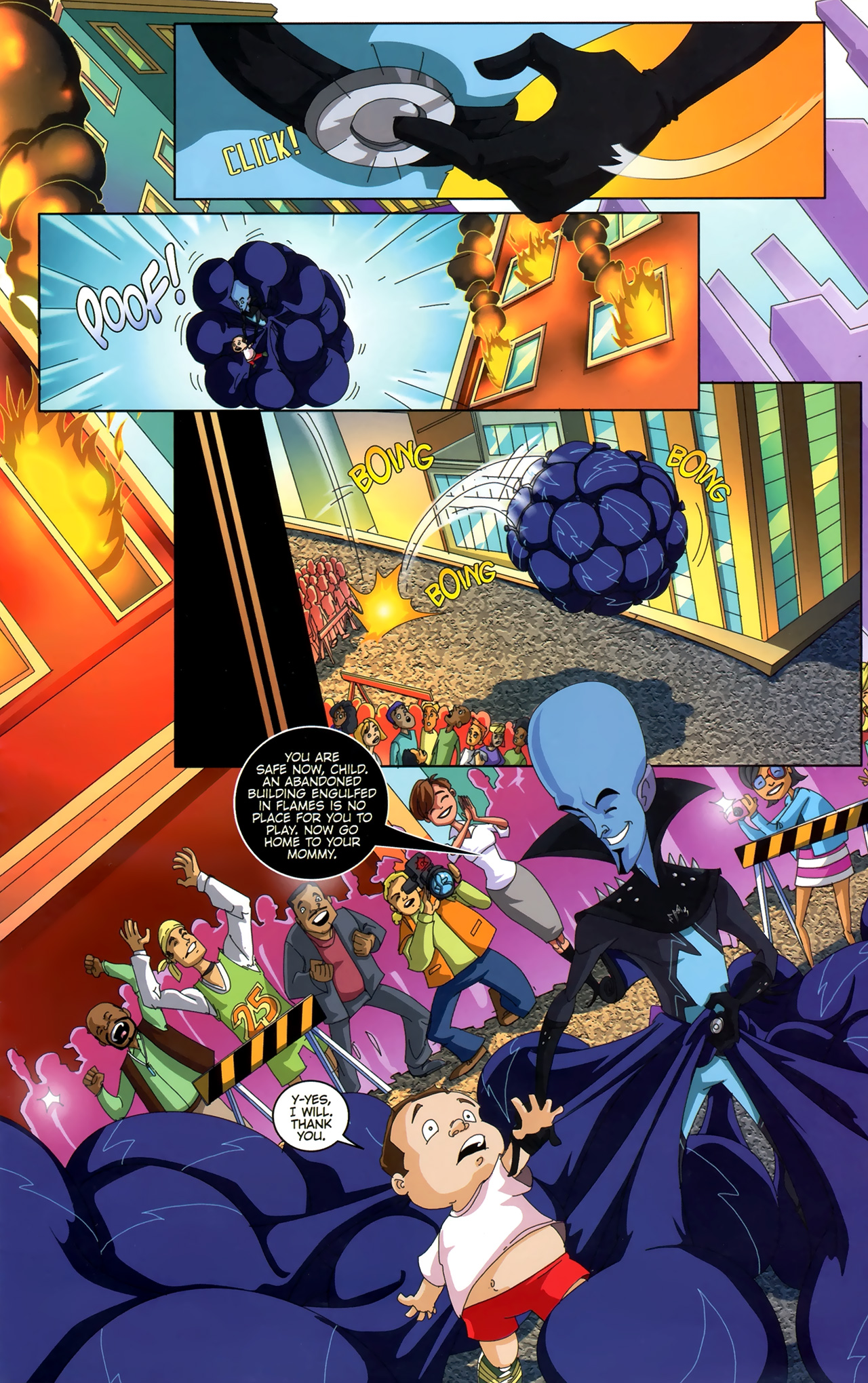 Read online Megamind: Bad. Blue. Brilliant. comic -  Issue #4 - 13