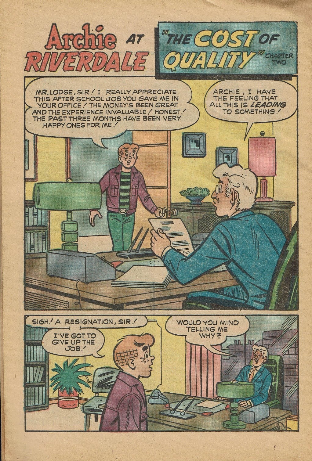 Read online Archie at Riverdale High (1972) comic -  Issue #5 - 20