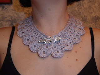 Free Crochet Pattern - Crochet Collar from the Womens accessories