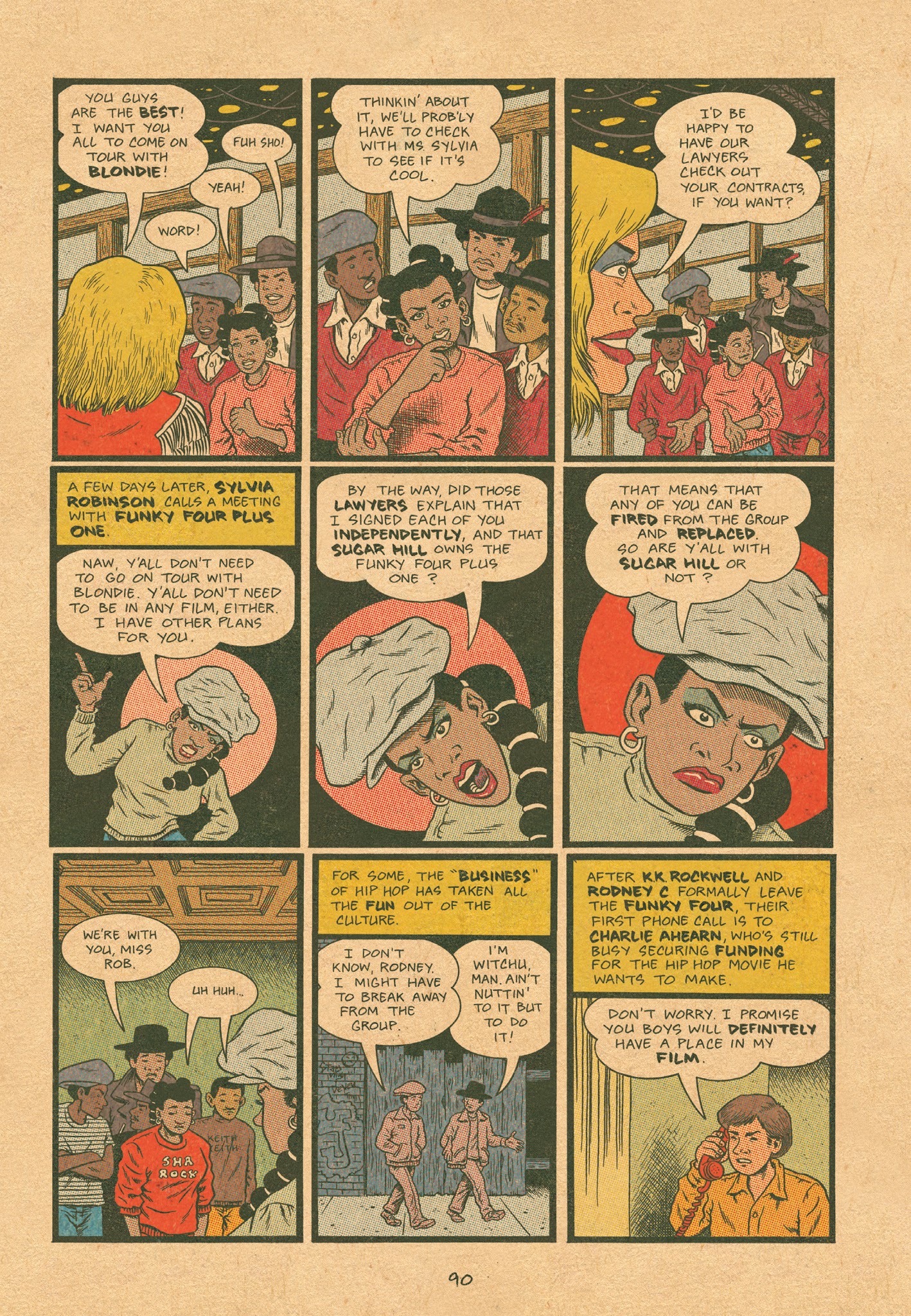 Read online Hip Hop Family Tree (2013) comic -  Issue # TPB 1 - 91