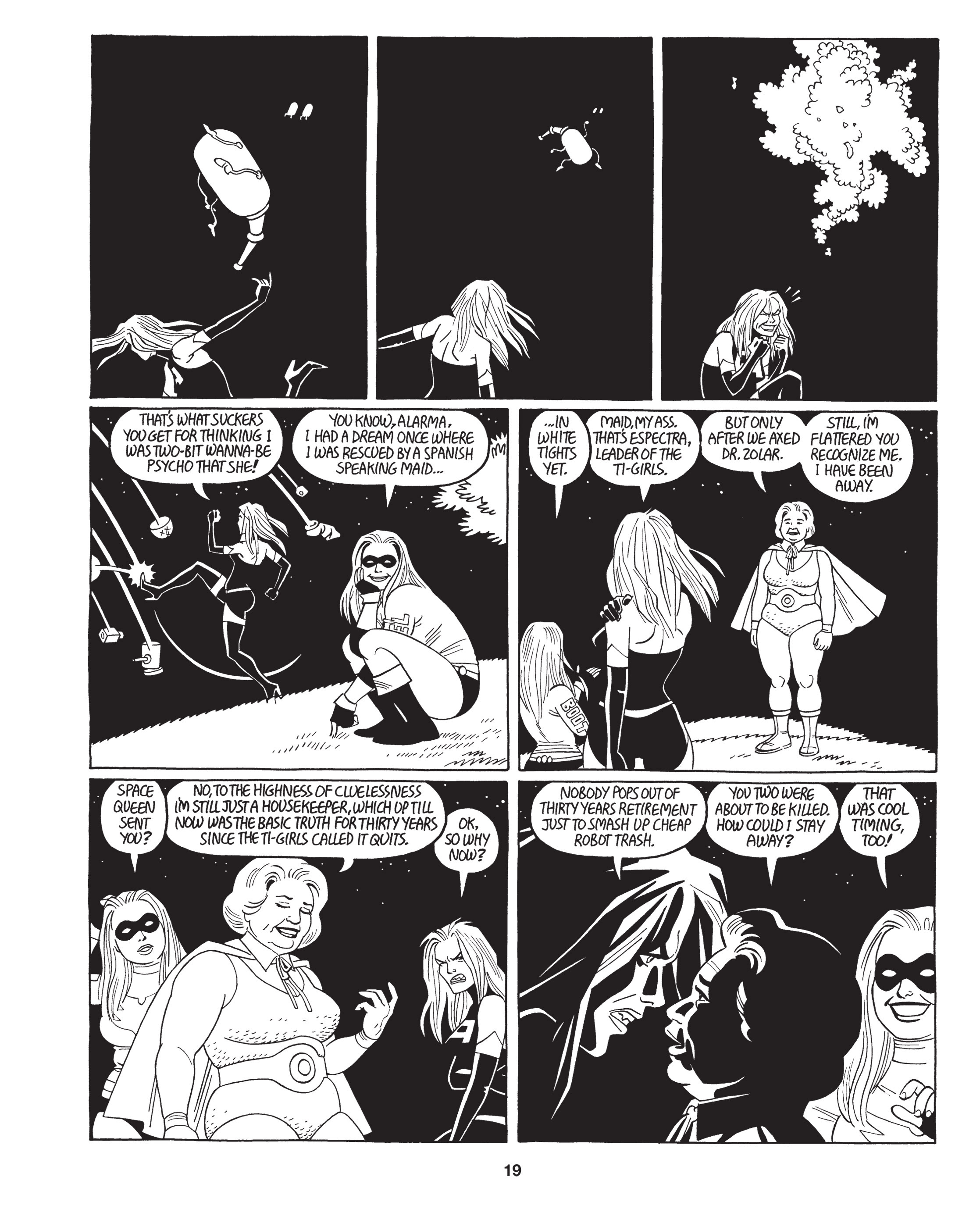 Read online Love and Rockets: New Stories comic -  Issue #1 - 21