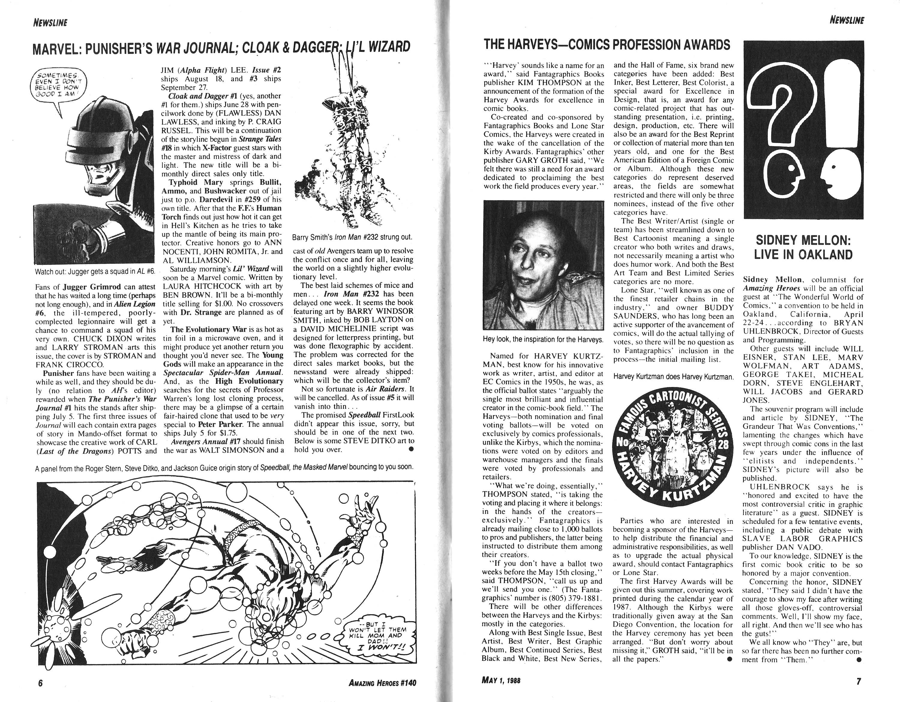 Read online Amazing Heroes comic -  Issue #140 - 4