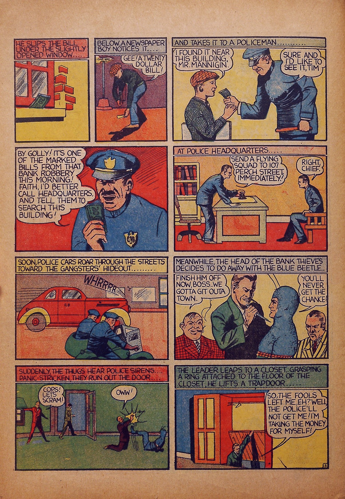 Read online Mystery Men Comics comic -  Issue #2 - 50
