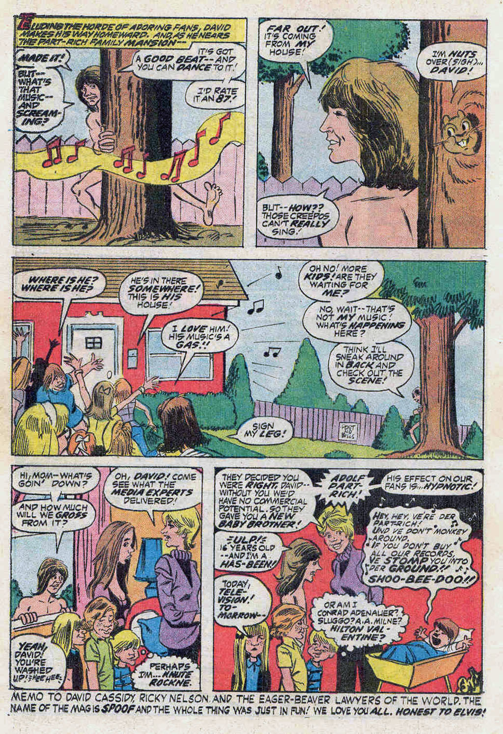 Read online Spoof comic -  Issue #3 - 16