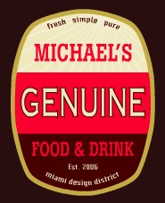 Michael's Genuine Food & Drink — Restaurant Review