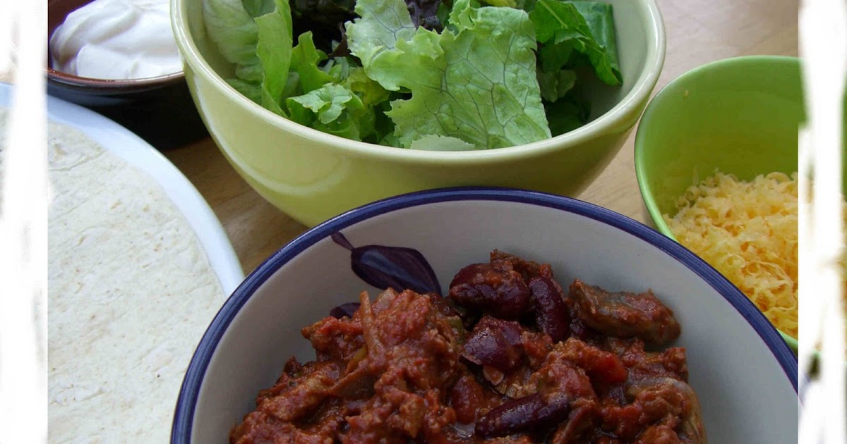 Vegetarian Chilli Wraps Tinned Tomatoes
