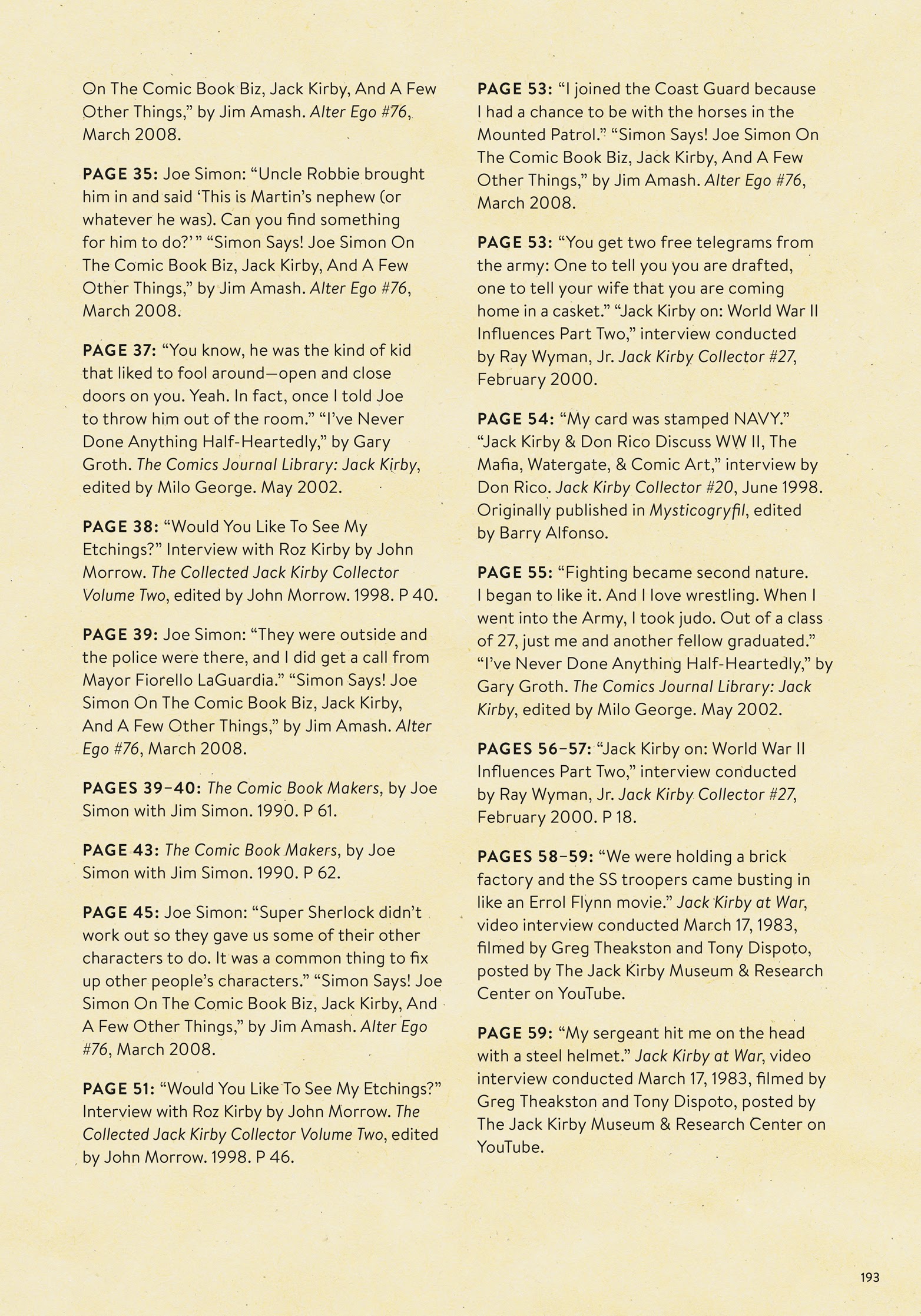 Read online Jack Kirby: The Epic Life of the King of Comics comic -  Issue # TPB (Part 2) - 101