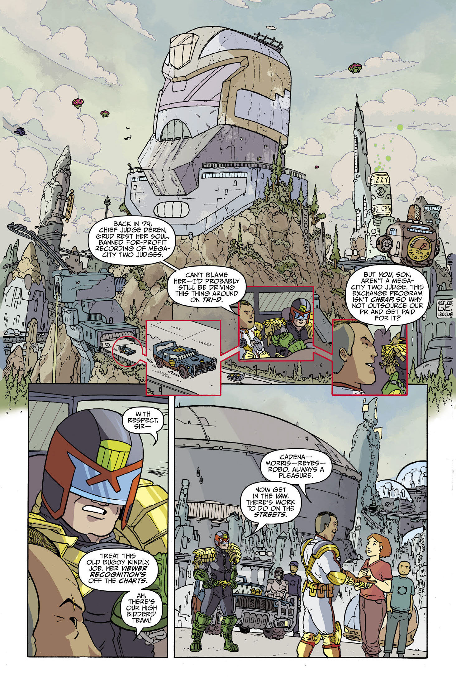 Read online Judge Dredd Megazine (Vol. 5) comic -  Issue #451 - 112