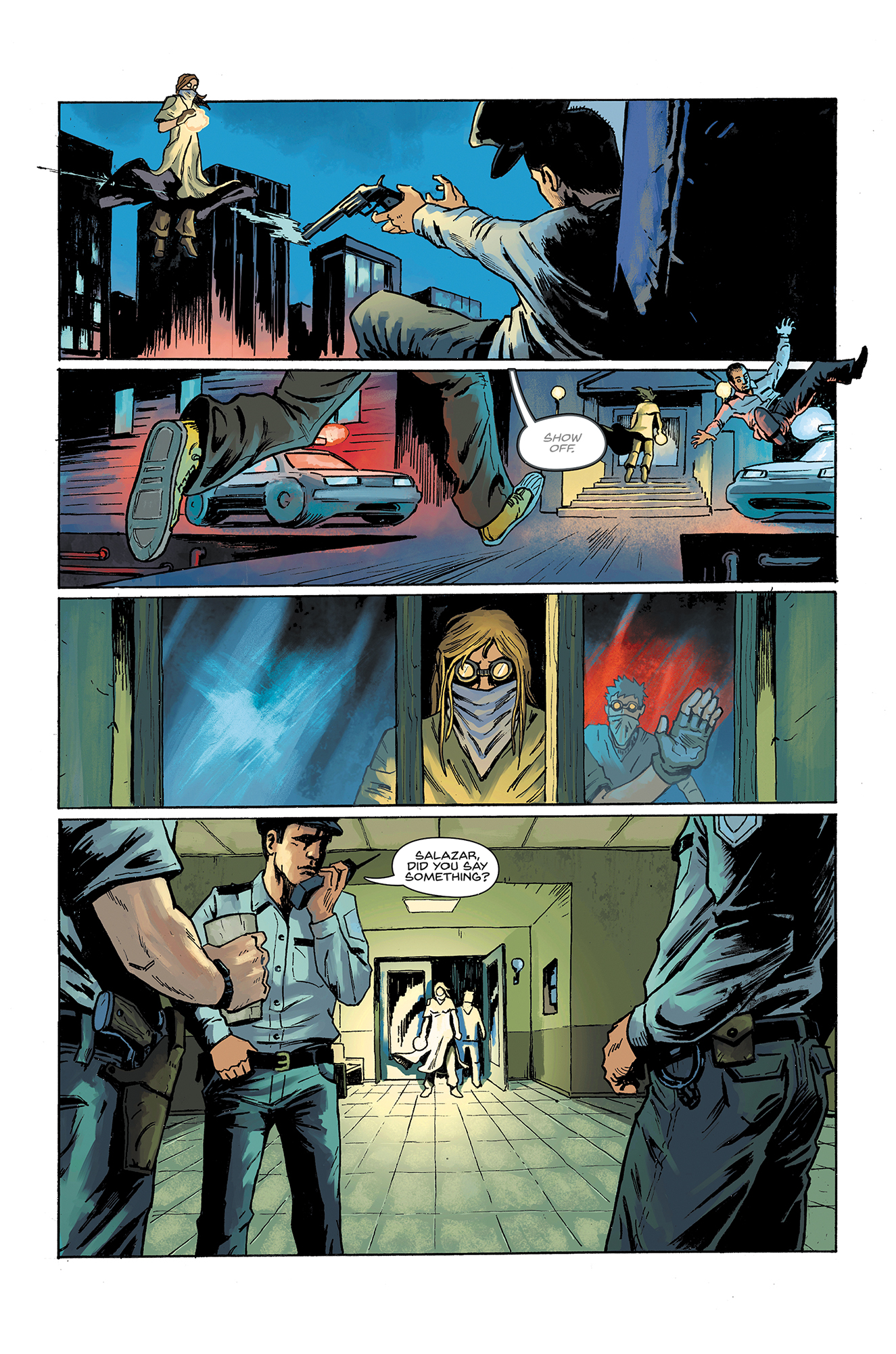 Read online Downcast comic -  Issue #2 - 12