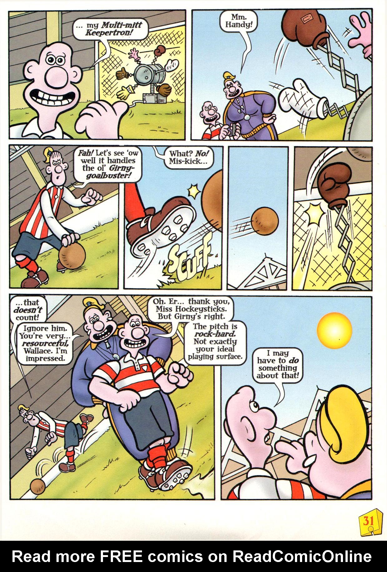 Read online Wallace & Gromit Comic comic -  Issue #10 - 29