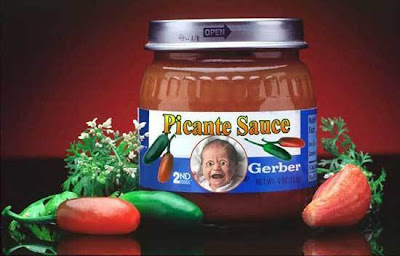 photo of a gerber baby jar for picante sauce