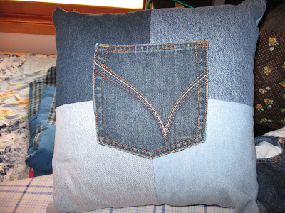 Little House in the Prairie: Turning old jeans into fun sewing projects