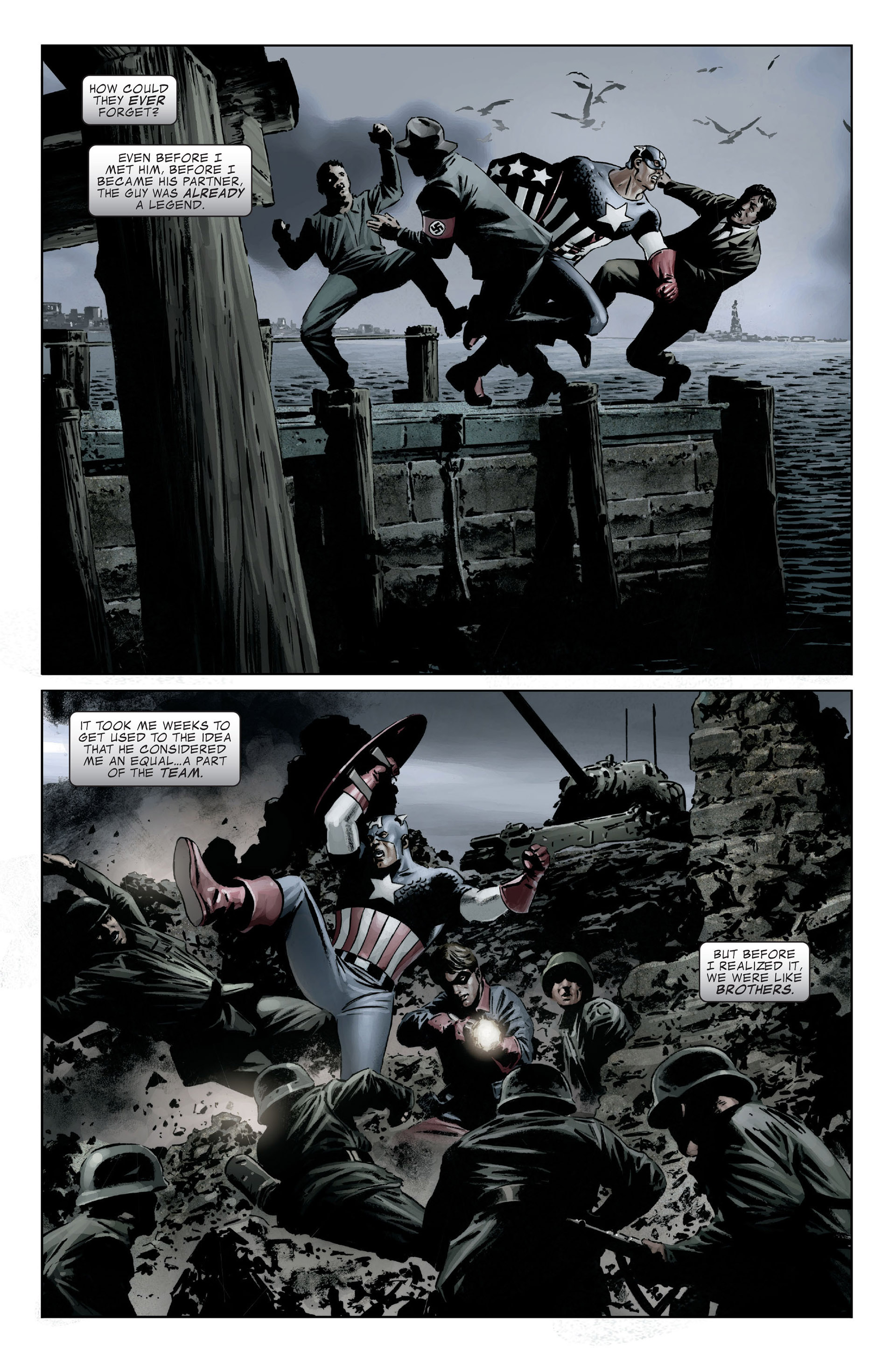 Read online Death of Captain America: The Death of the Dream comic -  Issue # TPB (Part 1) - 14